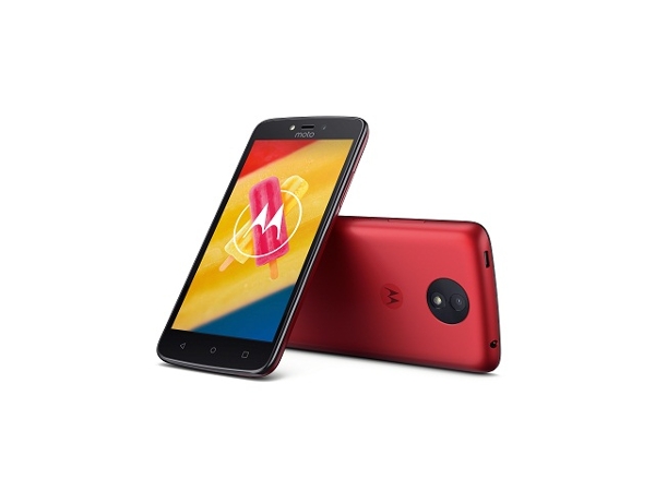 [Смартфон Motorola Moto C plus, Red] | LenovoOnline.bg