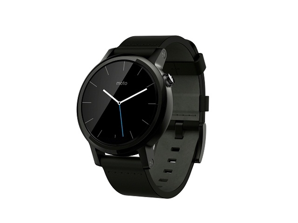 [Moto 360 2nd, 42mm Black Leather] | LenovoOnline.bg