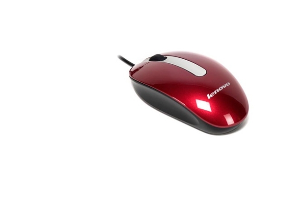 [Lenovo optical mouse M3803A, Red] | LenovoOnline.bg