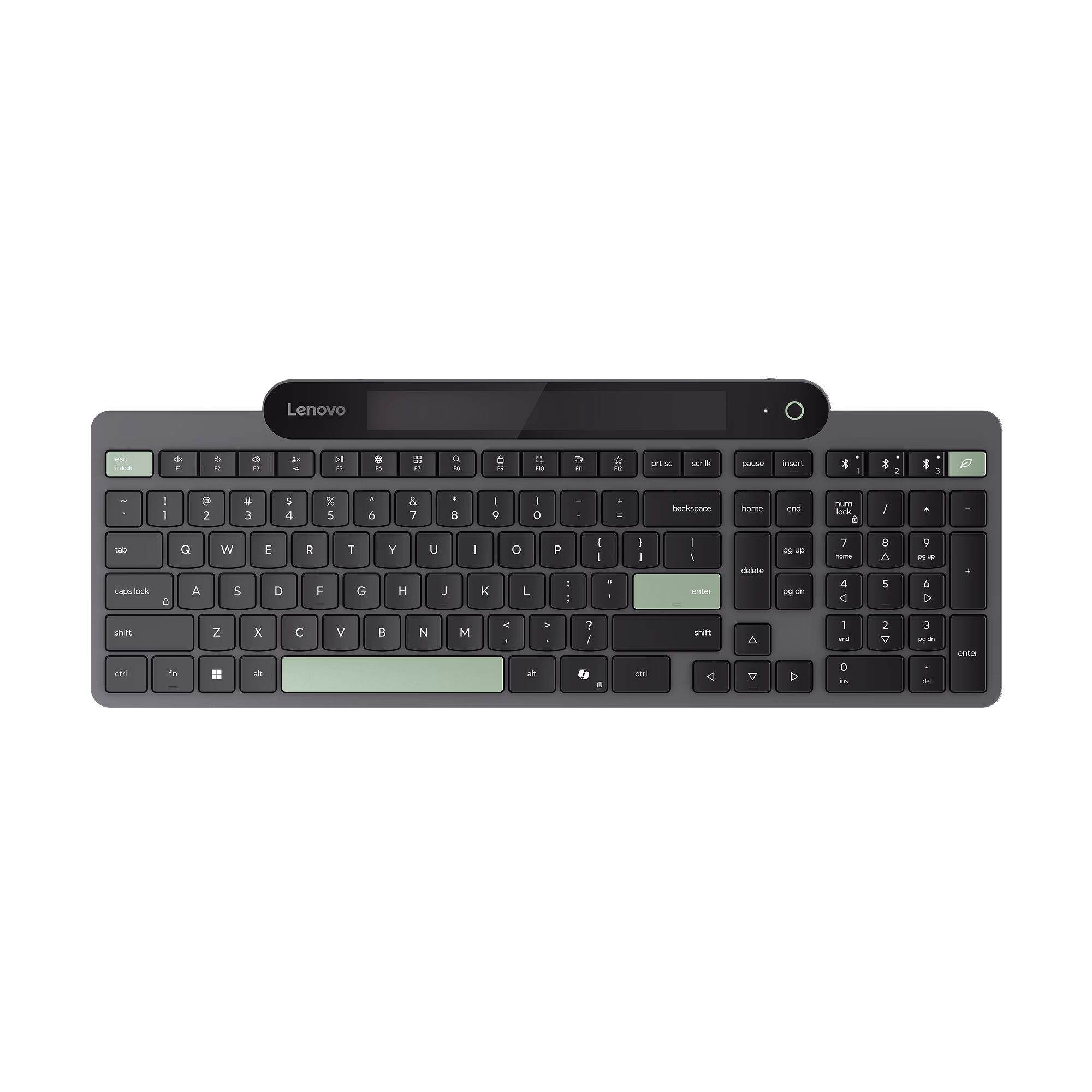 Клавиатура Lenovo Self-Charging Bluetooth Keyboard-Bulgarian