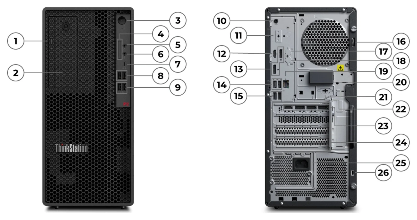 ThinkStation P2 Tower Gen 2 конфигуратор